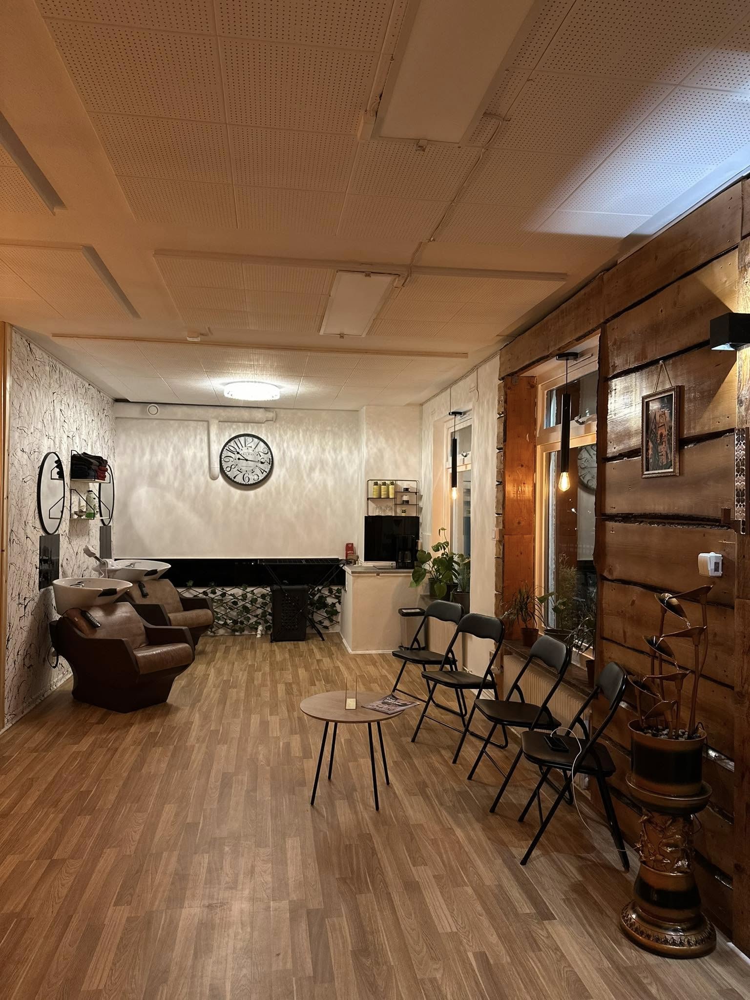 Interiör Mustasch Barbershop Ronneby 2