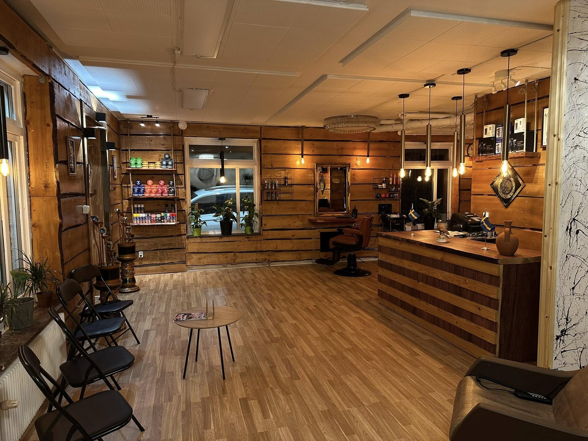 Barberarstol Mustasch Barbershop